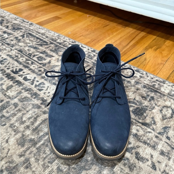 Cole Haan Blue Chukka Boots with Flexible Design 10.5 - Picture 1 of 9